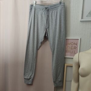 Simply Vera Vera Wang Light Gray Women's Sweatpants